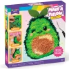 Latchkits Avocado Pillow Latch Hook Craft Kit