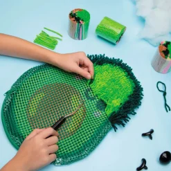 Latchkits Avocado Pillow Latch Hook Craft Kit