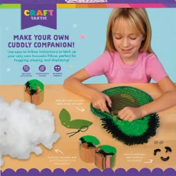 Latchkits Avocado Pillow Latch Hook Craft Kit