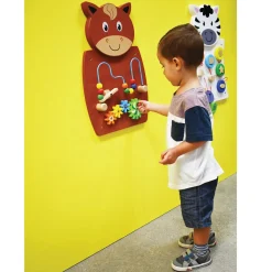 Learning Advantage Horse Activity Wall Panel