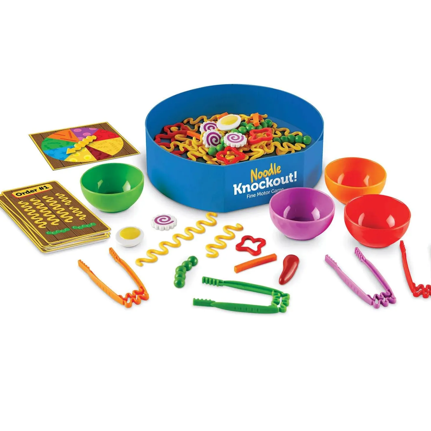 Learning Resources Noodle Knockout Fine Motor Game