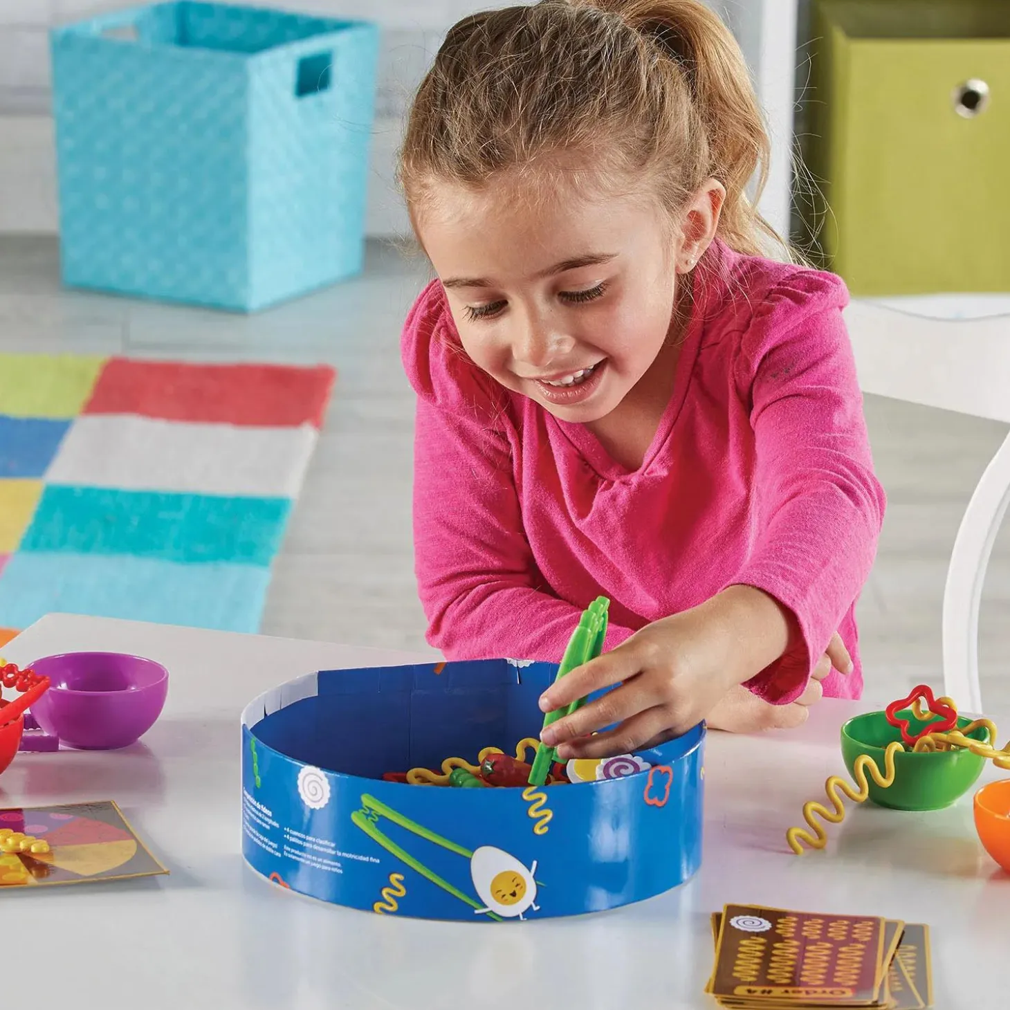 Learning Resources Noodle Knockout Fine Motor Game