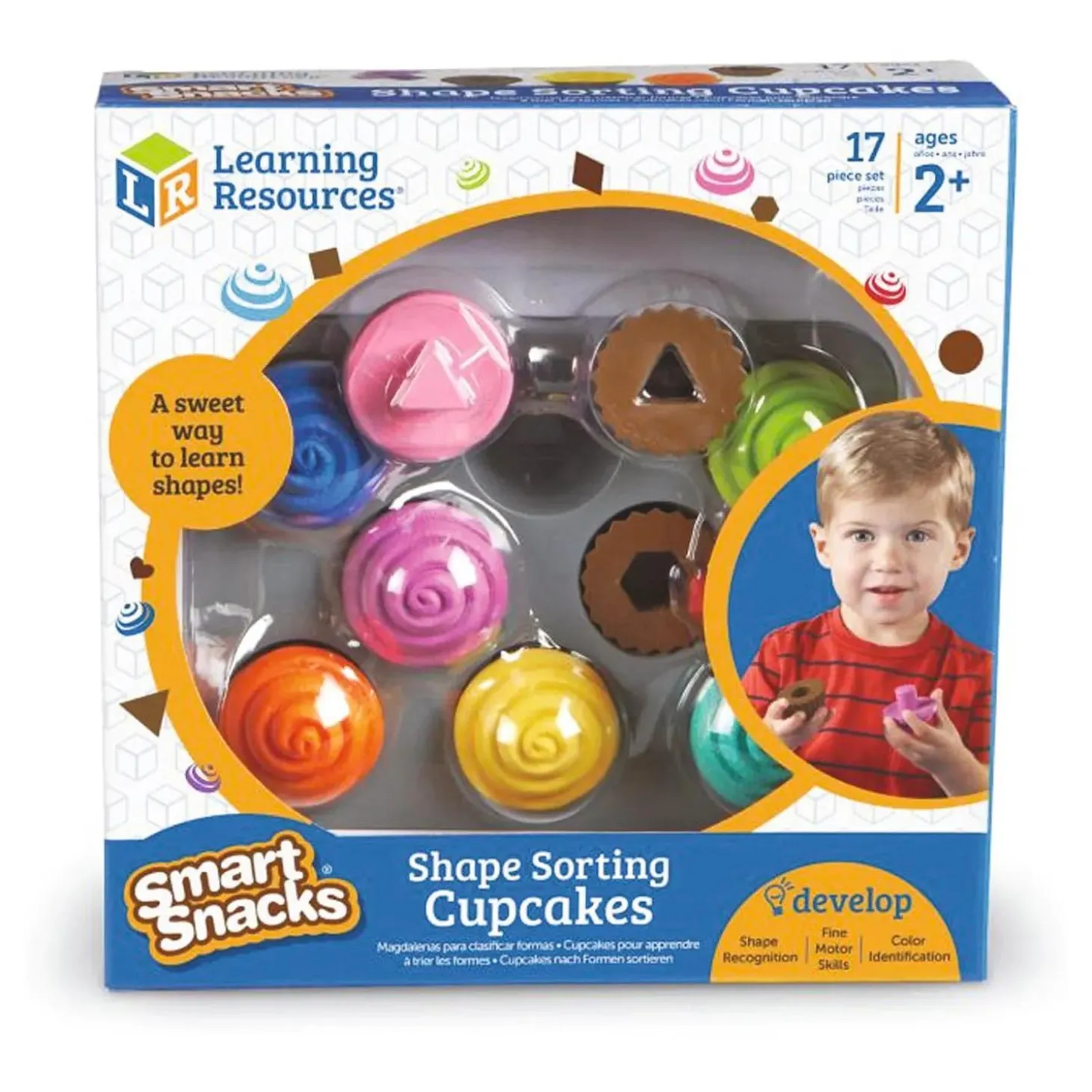 Learning Resources Smart Snacks® Shape Sorting Cupcakes