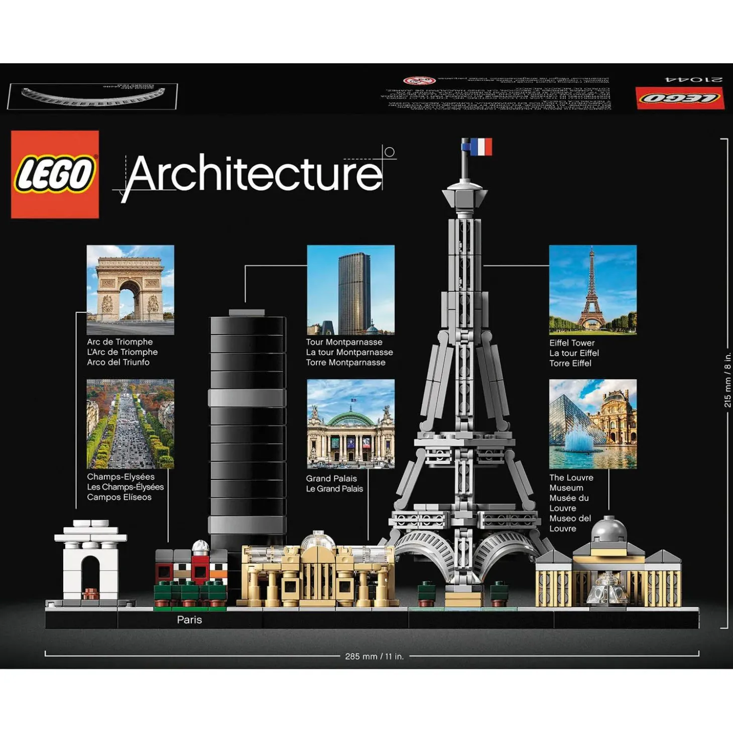 LEGO® Architecture Paris Skyline Building Set 21044