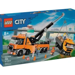LEGO® City Heavy-Duty Recovery Tow Truck with Crane 60467