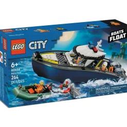 LEGO® City Police Boat Chase Building Toy 60456