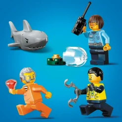 LEGO® City Police Boat Chase Building Toy 60456