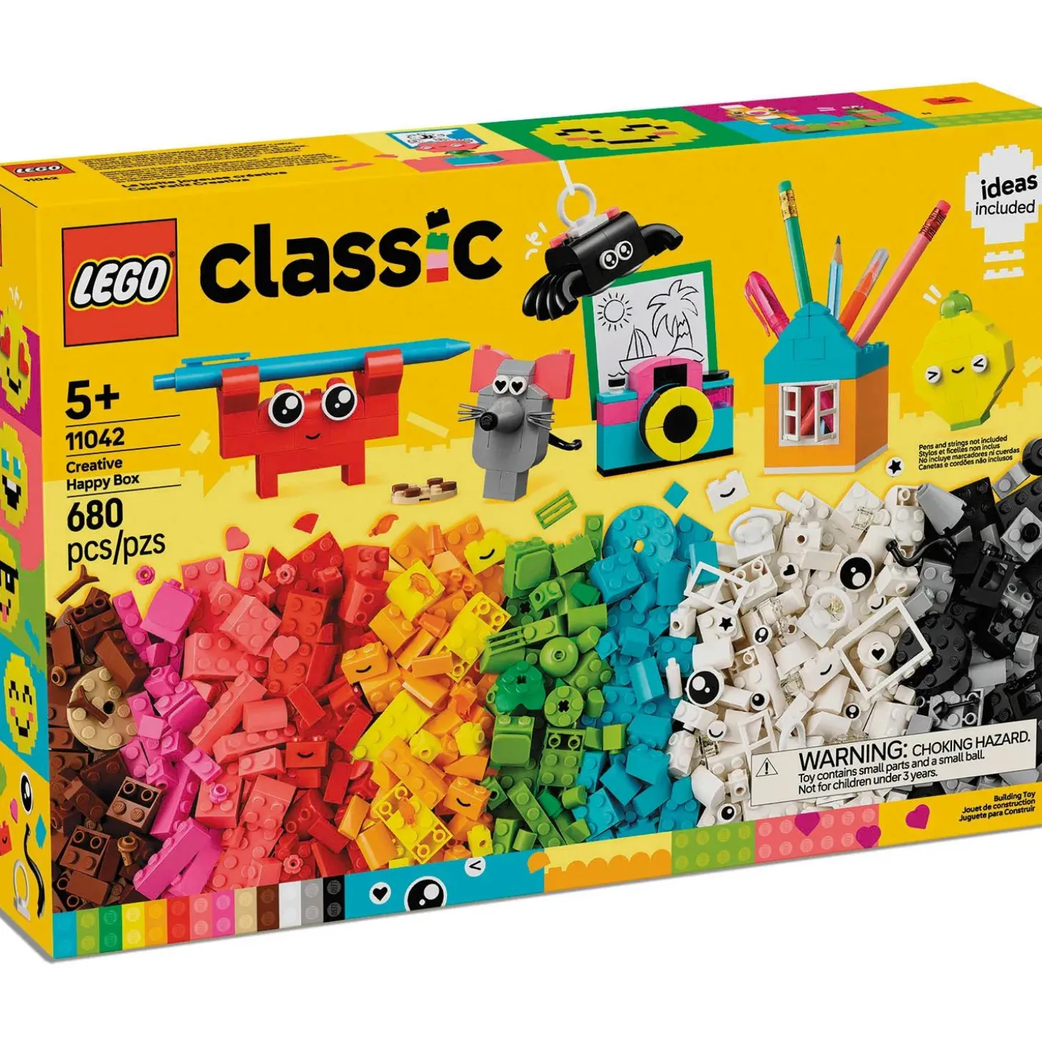 LEGO® Classic Creative Happy Box Building Set 11042
