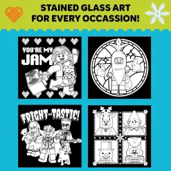 LEGO® Stained Glass Art