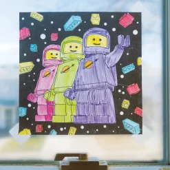 LEGO® Stained Glass Art
