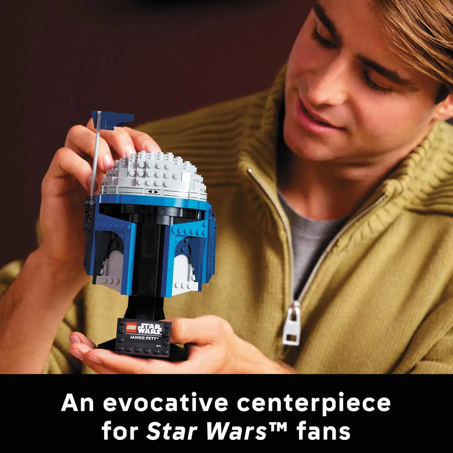 LEGO® Star Wars Jango Fett Helmet DIY Model Kit 75408