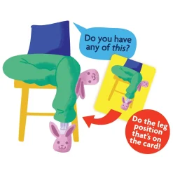 Legs Crossed - The Get-Up & Go-Fish Game