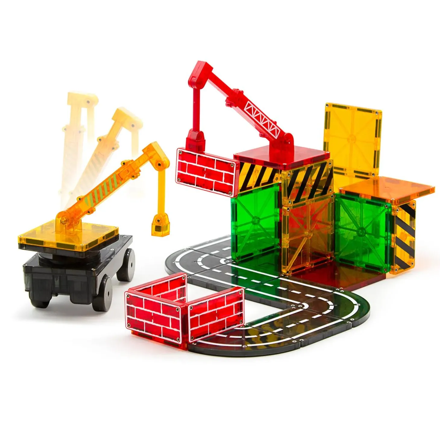 MAGNA-TILES® Builder 32-Piece Magnetic Construction Set, The ORIGINAL Magnetic Building Brand
