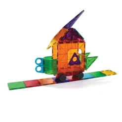 MAGNA-TILES® DX 48-Piece Magnetic Construction Set with FREE Storage Bin