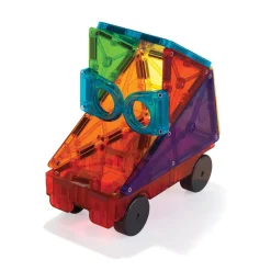 MAGNA-TILES® DX 48-Piece Magnetic Construction Set with FREE Storage Bin