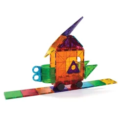 MAGNA-TILES® 148-Piece Magnetic Construction Set with FREE Storage Bin