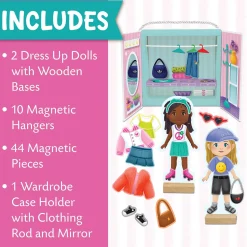 Magnetic Dress Up: Fashion Friends Playset