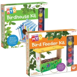 Make Your Own Birdhouse and Feeder: Set of 2