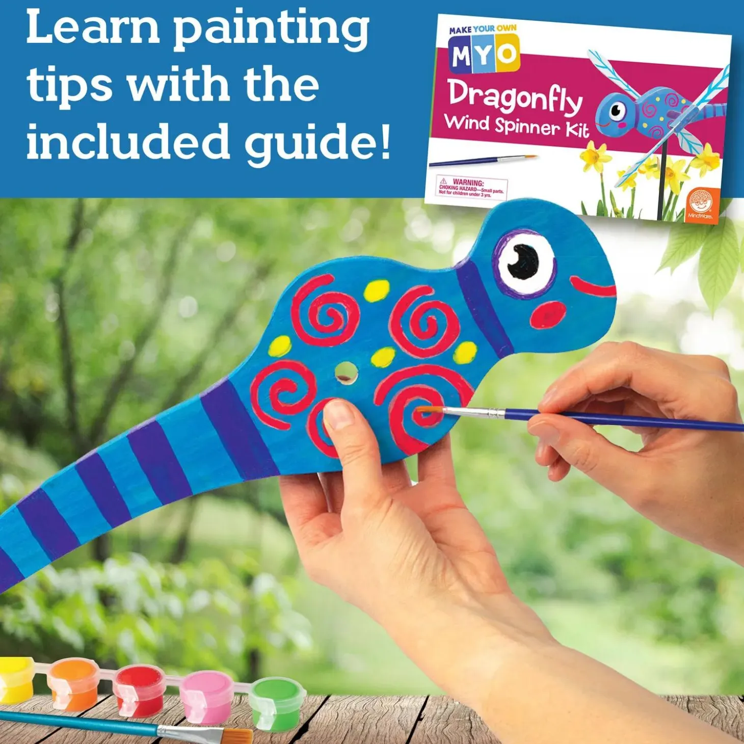 Make Your Own Dragonfly Wind Spinner Craft Kit