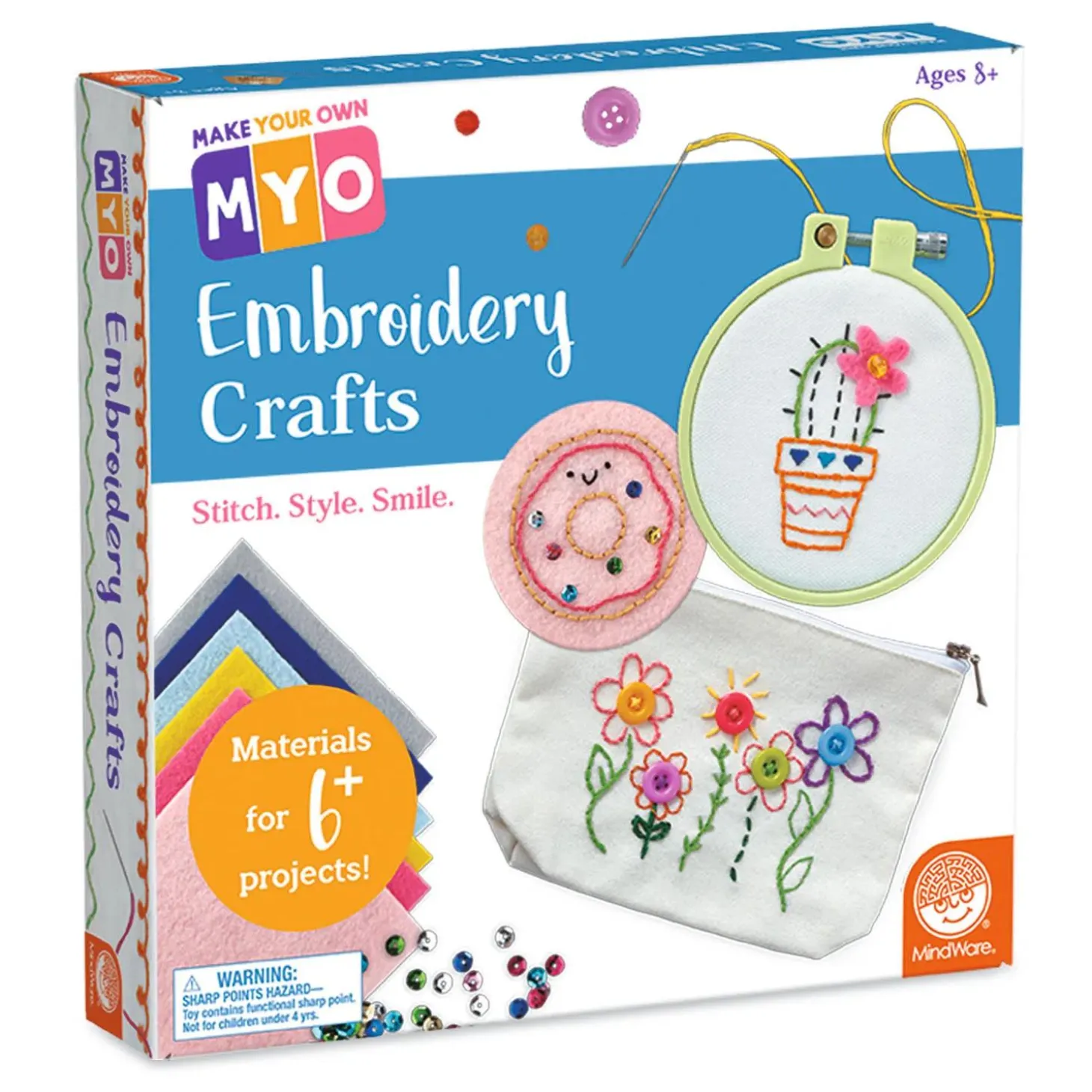 Make Your Own: Embroidery Crafts
