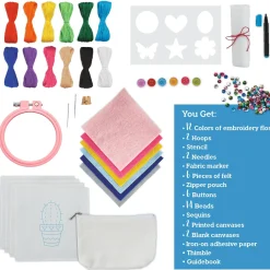 Make Your Own: Embroidery Crafts