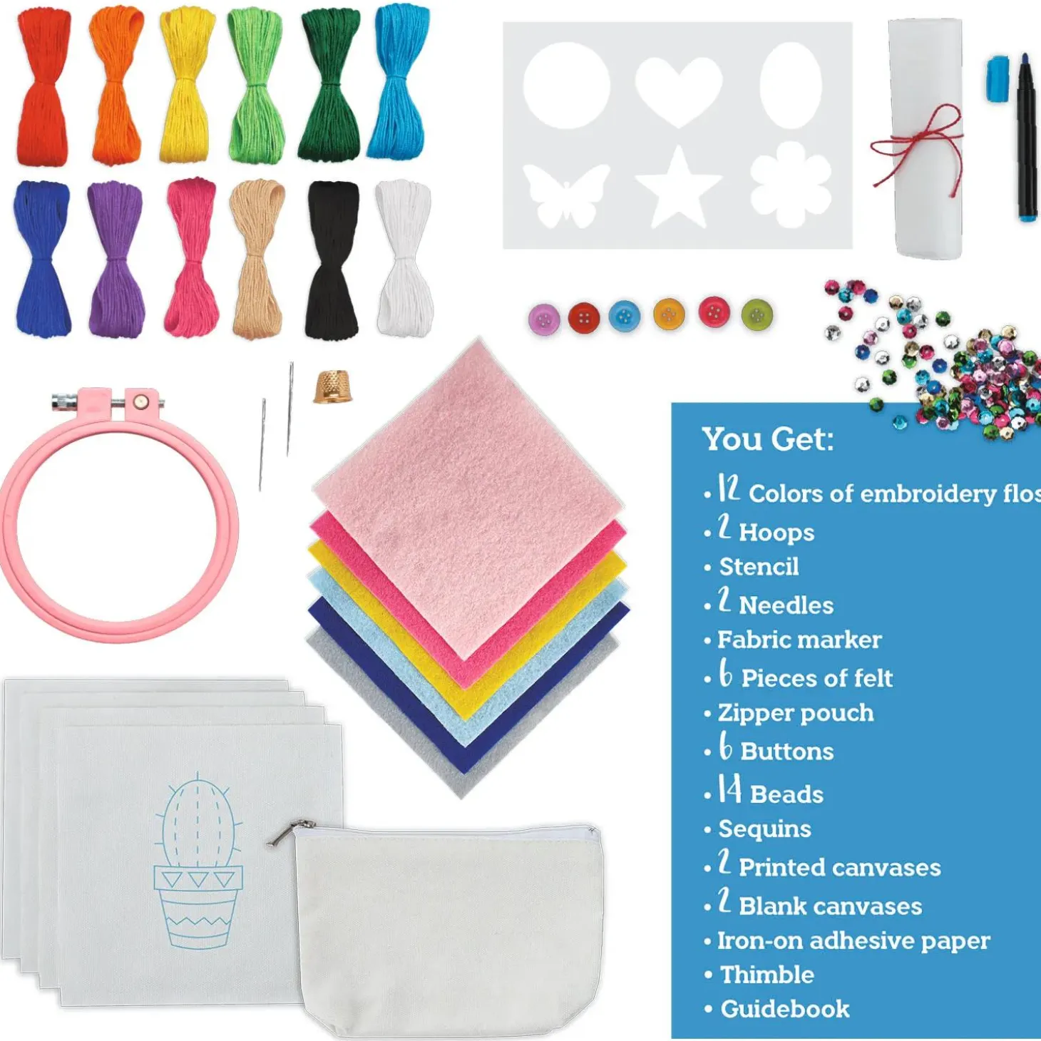 Make Your Own: Embroidery Crafts