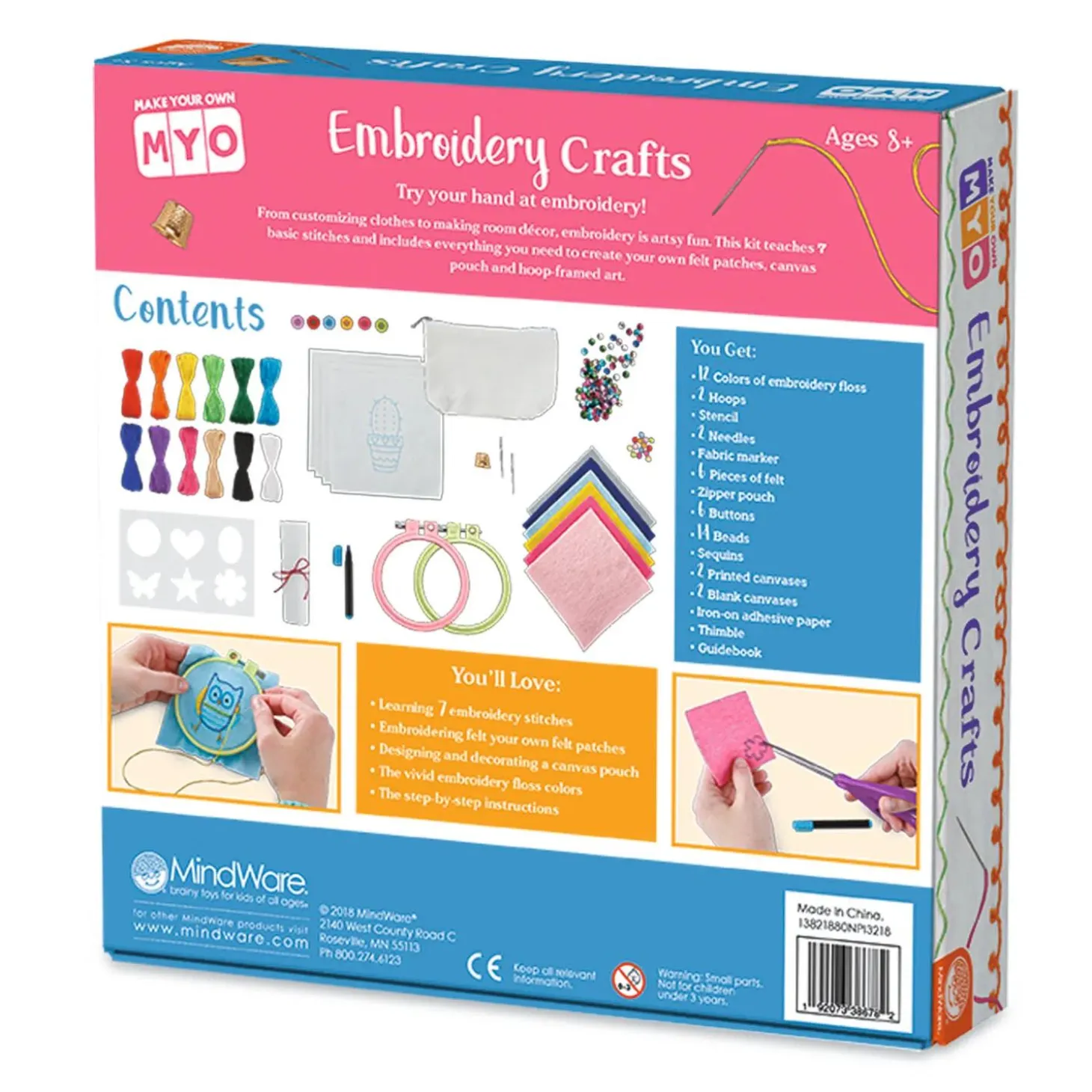 Make Your Own: Embroidery Crafts