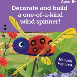 Make Your Own Ladybug Wind Spinner Craft Kit