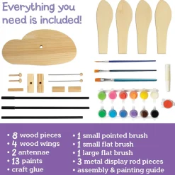 Make Your Own Ladybug Wind Spinner Craft Kit
