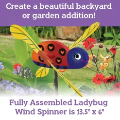 Make Your Own Ladybug Wind Spinner Craft Kit