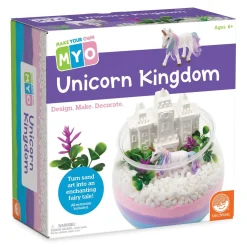 Make Your Own Unicorn Kingdom Craft Kit for Kids, DIY Unicorn Sand Art Terrarium