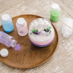 Make Your Own Unicorn Kingdom Craft Kit for Kids, DIY Unicorn Sand Art Terrarium