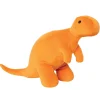 Manhattan Toy Velveteen Dino Orange T-Rex Stuffed Animal