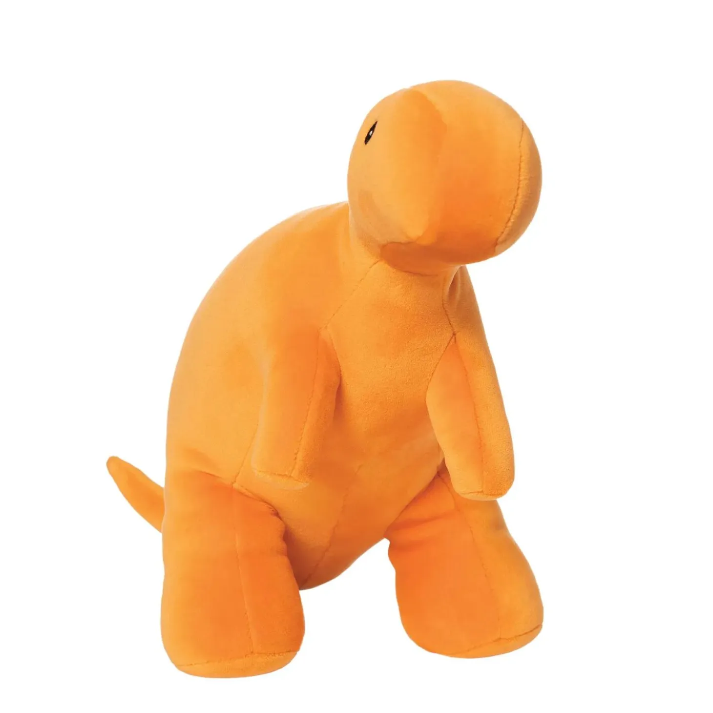 Manhattan Toy Velveteen Dino Orange T-Rex Stuffed Animal