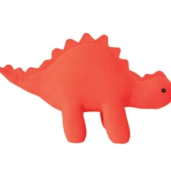 Manhattan Toy Velveteen Dino Coral Stegosaurus Stuffed Animal