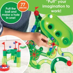 Marble Run Mini Golf Building Toys Set