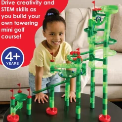 Marble Run Mini Golf Building Toys Set