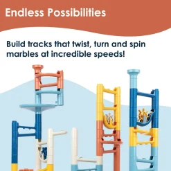 Marble Run 103 Piece Set: Calming Colors