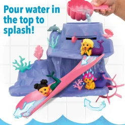 Mermaid Color Splash Water Park Bath Toy Set