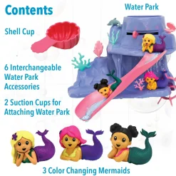 Mermaid Color Splash Water Park Bath Toy Set