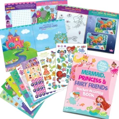 Mermaid, Princess & Fairy Friends Sticker Activity Book