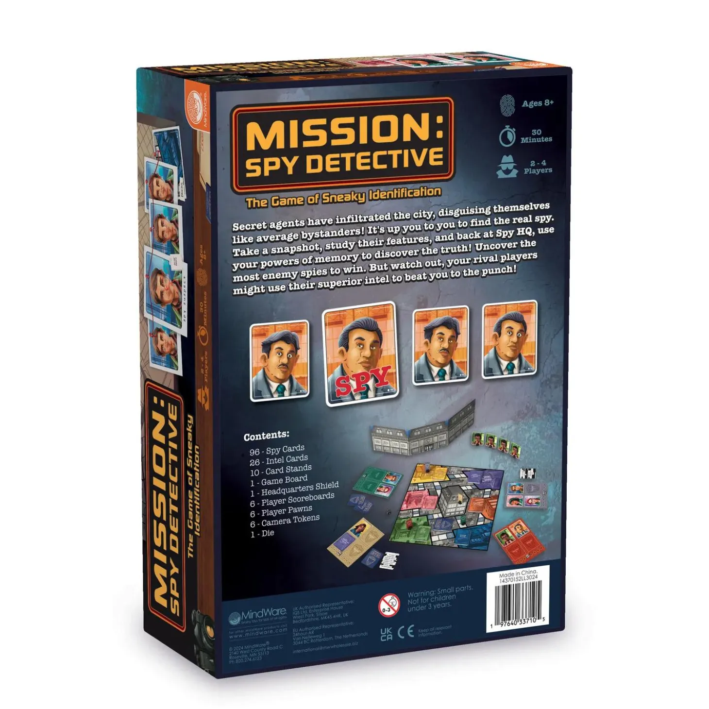 Mission: Spy Detective Board Game
