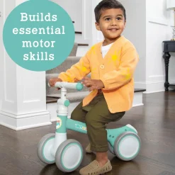 Oh So Fun! Balance and Scoot Balance Bike for Toddlers, Adjustable Ride On Training Bike