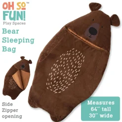 Oh So Fun! Bear Sleeping Bag