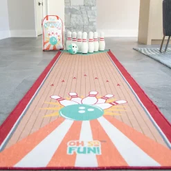 Oh So Fun! Bowling Rug for Kids