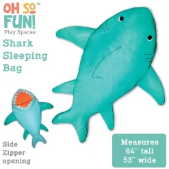 Oh So Fun! Shark Sleeping Bag