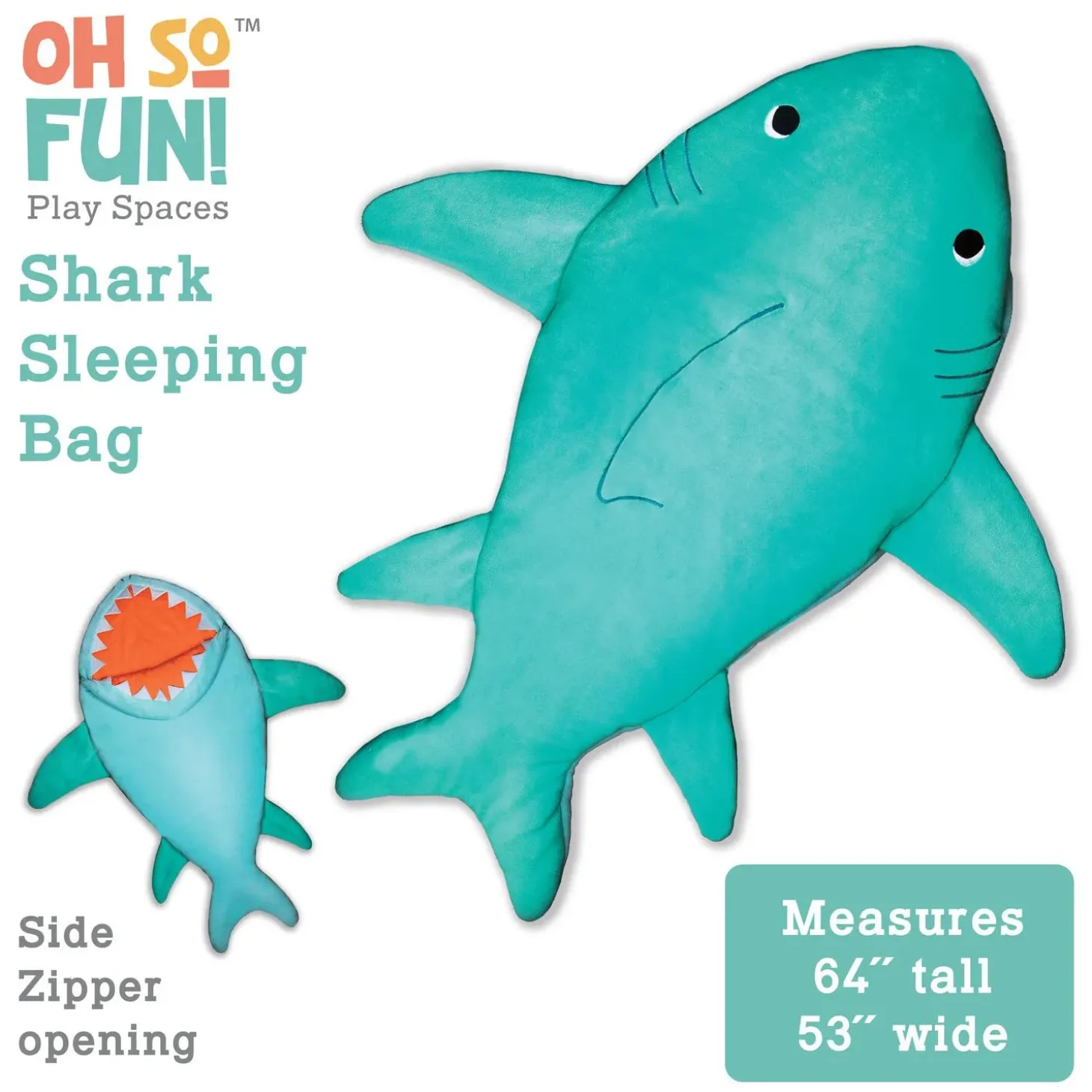 Oh So Fun! Shark Sleeping Bag