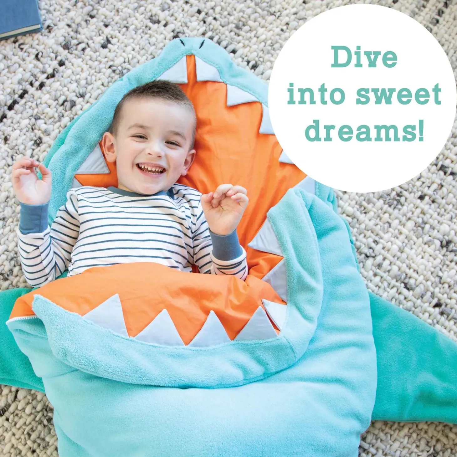 Oh So Fun! Shark Sleeping Bag