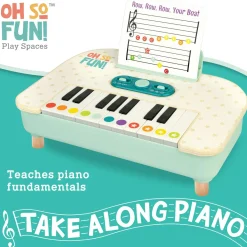 Oh So Fun! Take-Along Toddler Piano Toy