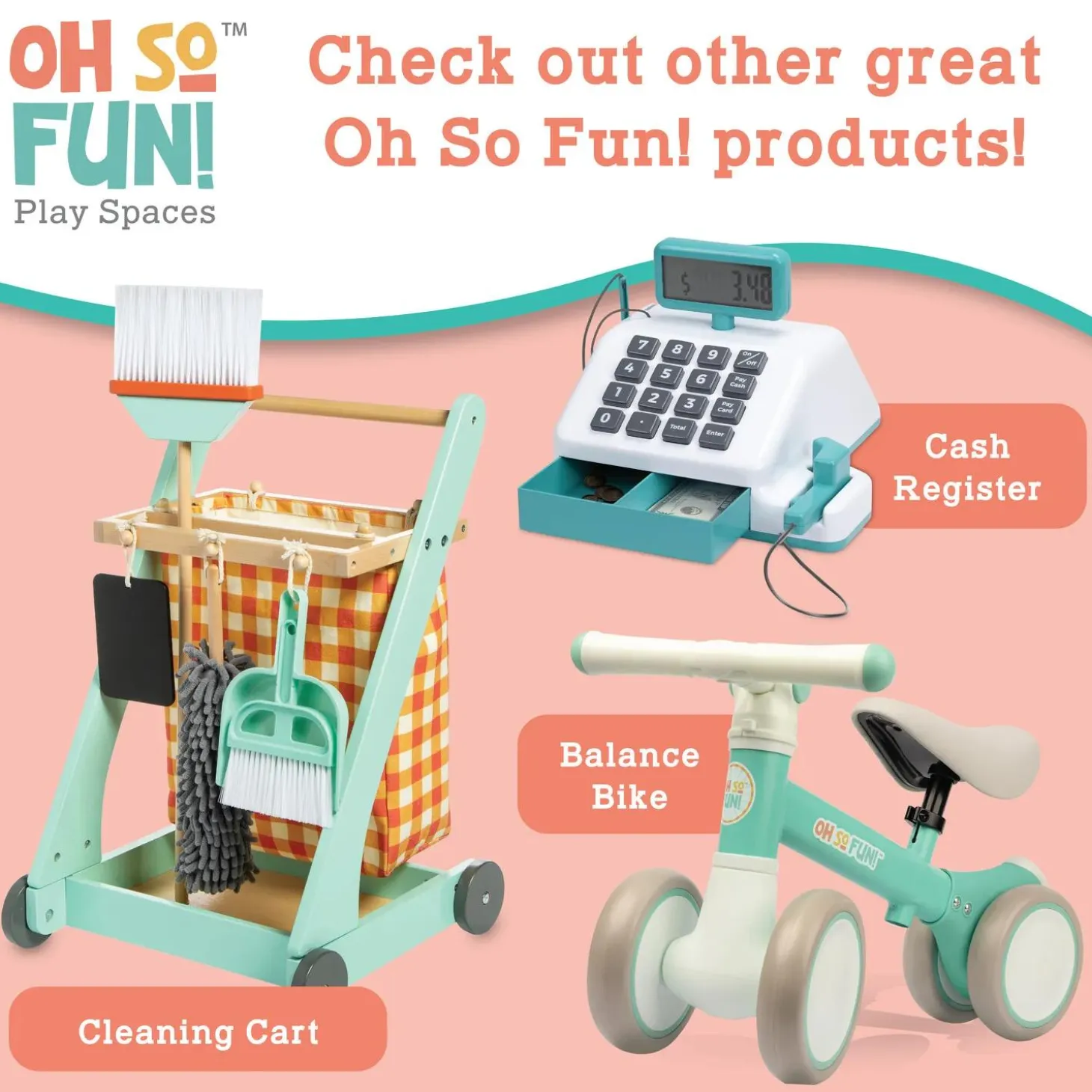 Oh So Fun! Take-Along Toddler Piano Toy